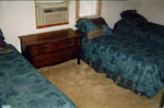 Bedroom 3  Cottage #4 at Crown Point Resort in Stoughton, Wisconsin Lake Kegonsa