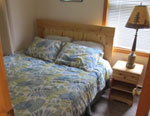 Bedroom 2  Cottage #5 at Crown Point Resort in Stoughton, Wisconsin Lake Kegonsa